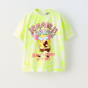ZARA … TIE DYE SPONGE BOB